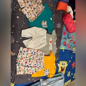 4 summer boys boutique outfits 5/6 play station 5t and Nike shorts 6